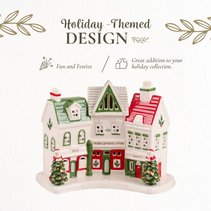 Albero di Natale Spode Village Shoppes - 7,9 L x 3 W x 5 H