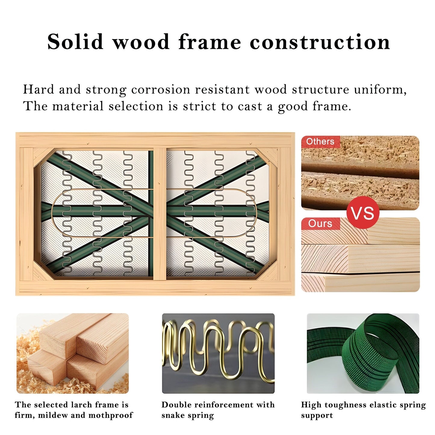 Divano quadrato 110'' Masha Velvet a quattro posti per soggiorno Divano-letto