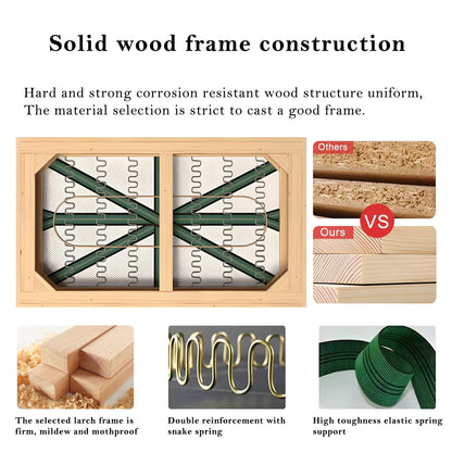 Divano quadrato 110'' Masha Velvet a quattro posti per soggiorno Divano-letto