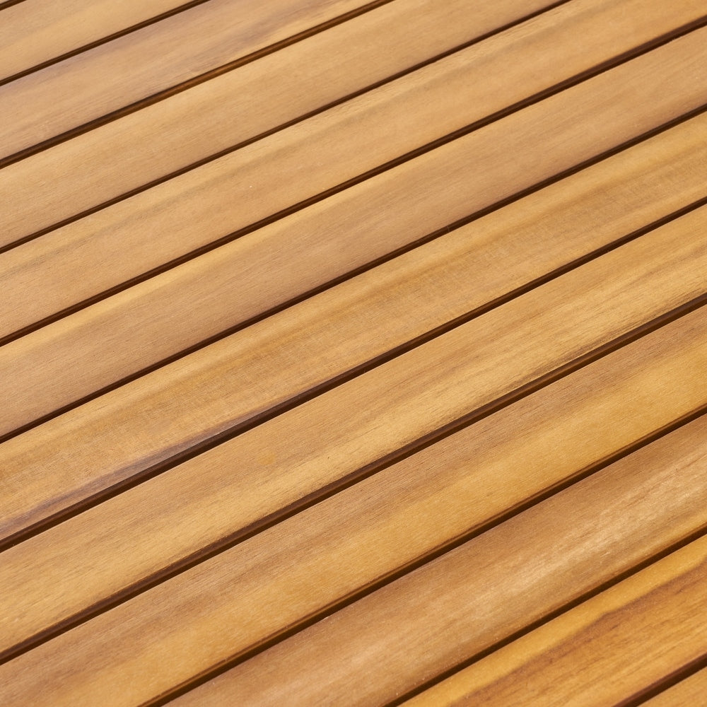 Set da pranzo da esterno Stamford da 5 pezzi in legno di acacia di Christopher Knight Home