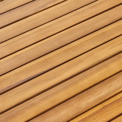 Set da pranzo da esterno Stamford da 5 pezzi in legno di acacia di Christopher Knight Home