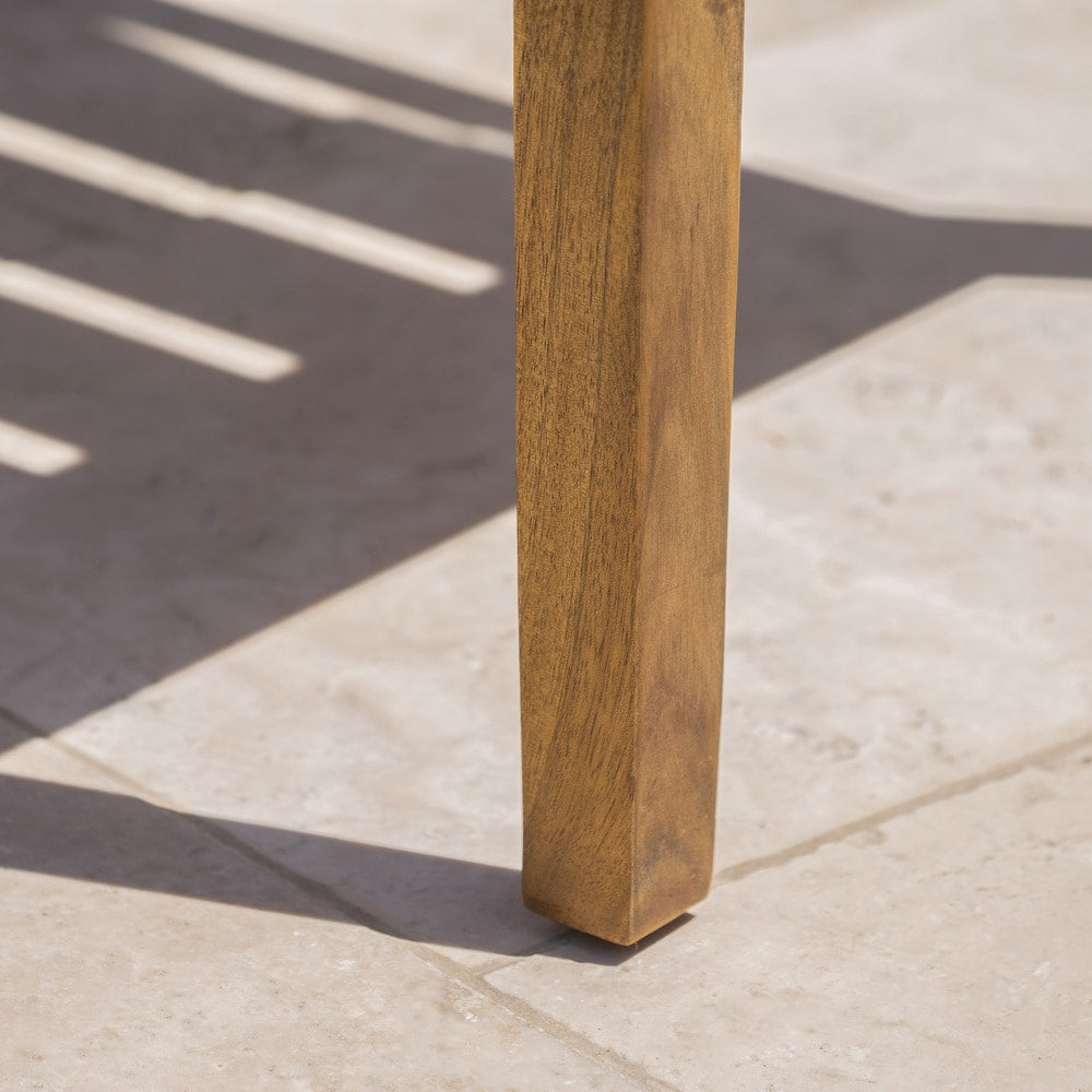 Set da pranzo rettangolare da 7 pezzi in legno di acacia Stamford Outdoor di Christopher Knight Home