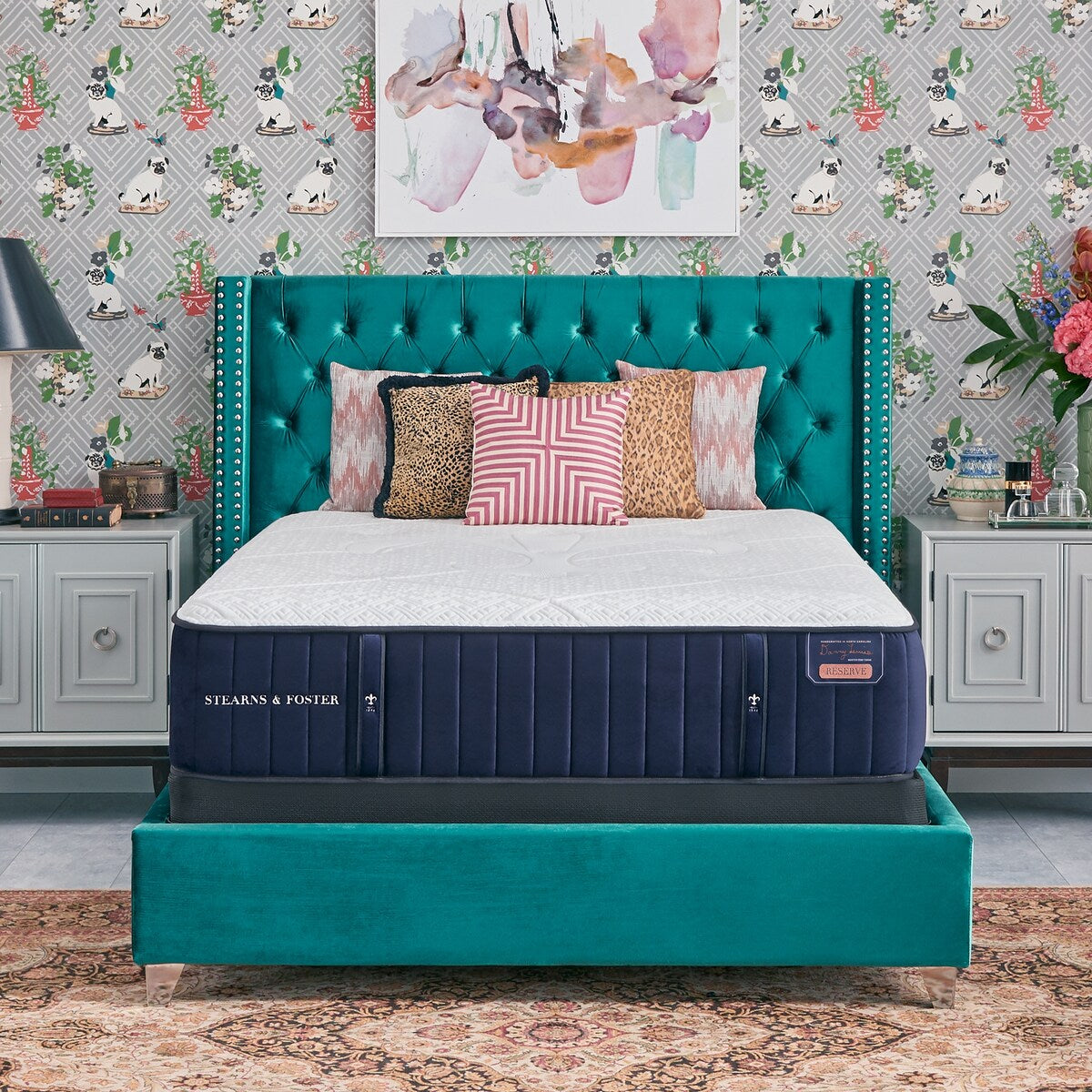 Materasso a molle Stearns &amp; Foster Reserve da 15 pollici