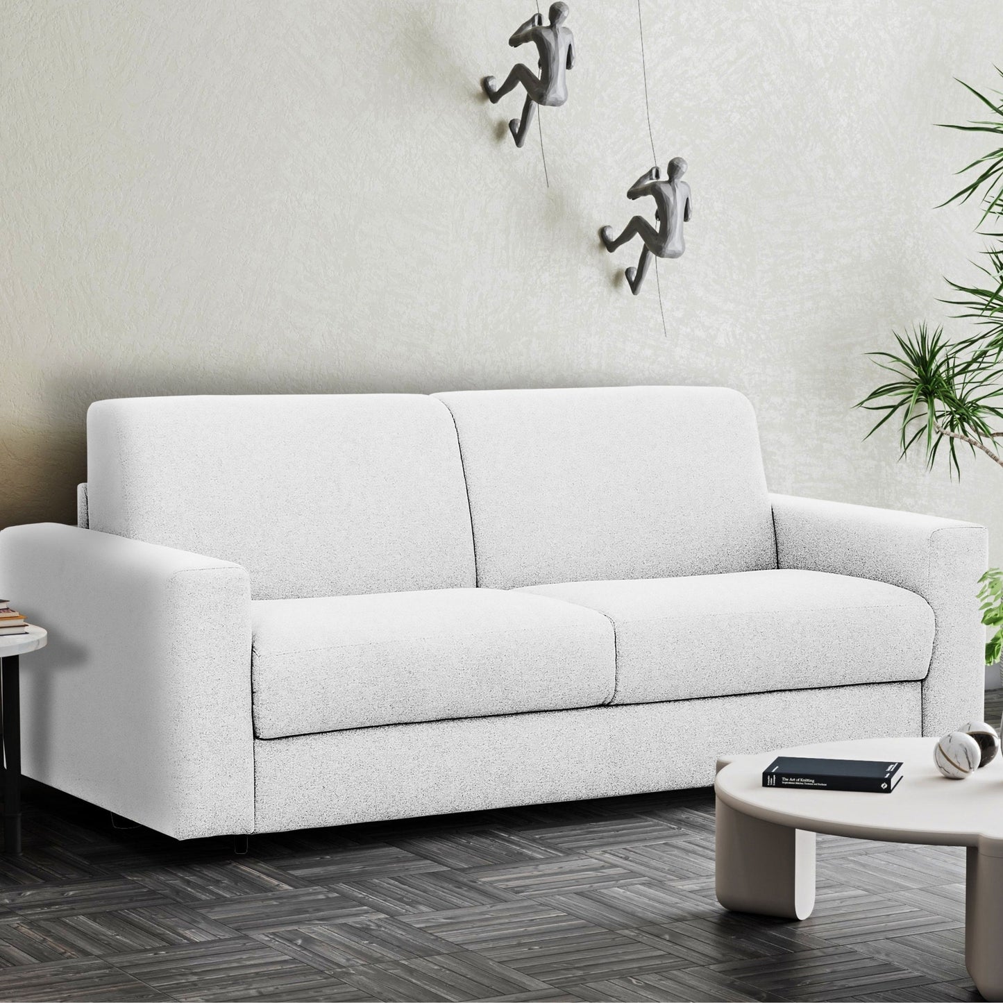 Divano letto matrimoniale Giotto Stearns &amp; Foster® da 78 pollici con materasso in memory foam