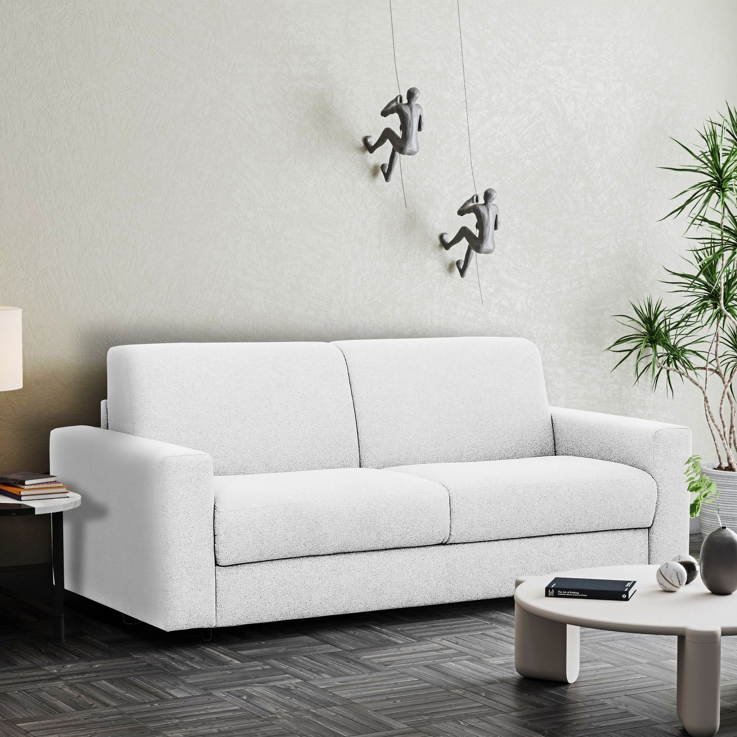 Divano letto matrimoniale Giotto Stearns &amp; Foster® da 78 pollici con materasso in memory foam