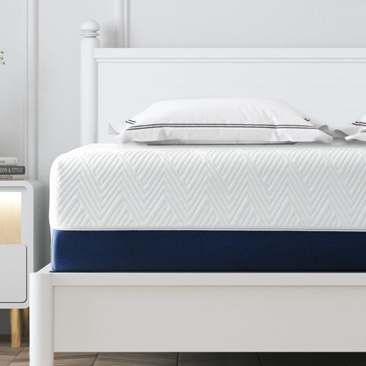 Materasso in memory foam rinfrescante Stiku da 12 pollici per un buon sonno, materasso in una scatola