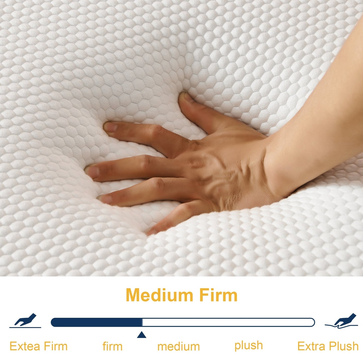 Materasso in memory foam rinfrescante Stiku da 12 pollici per un buon sonno, materasso in una scatola