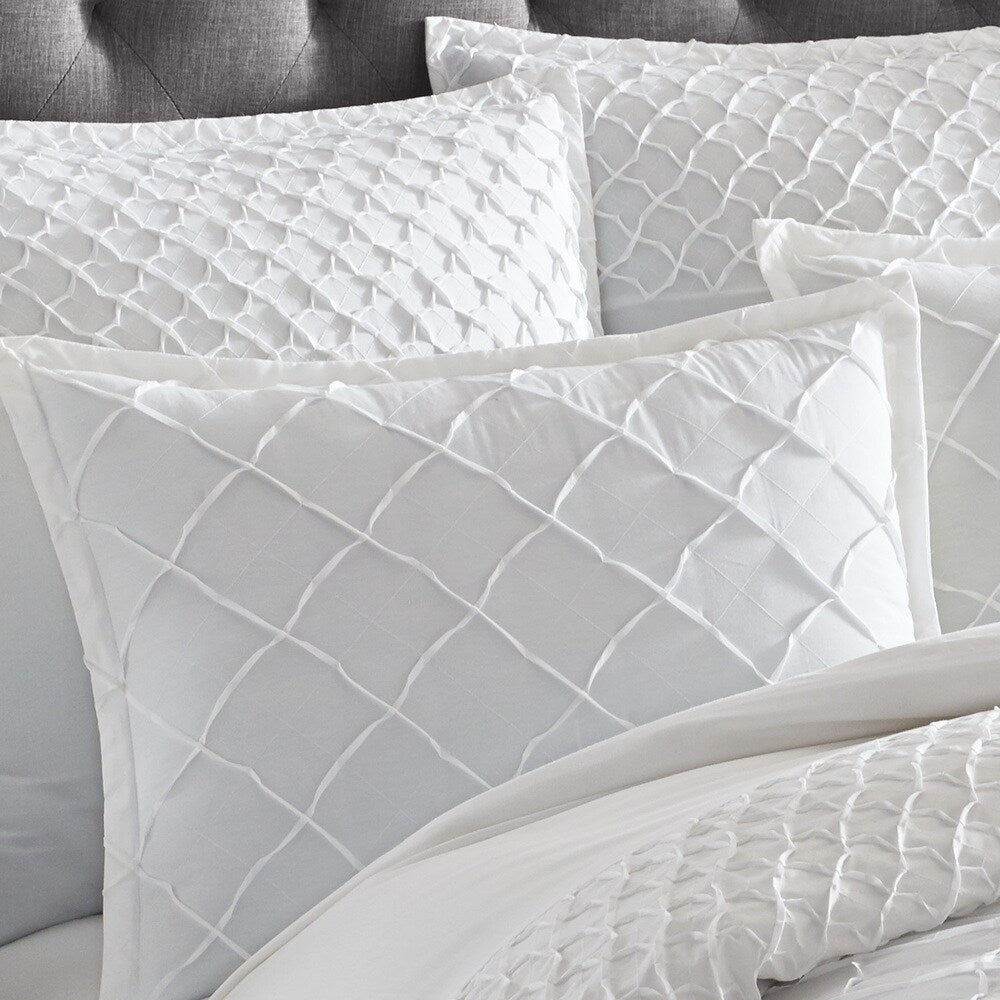 Set copripiumino in cotone con motivo Stone Cottage Mosaic