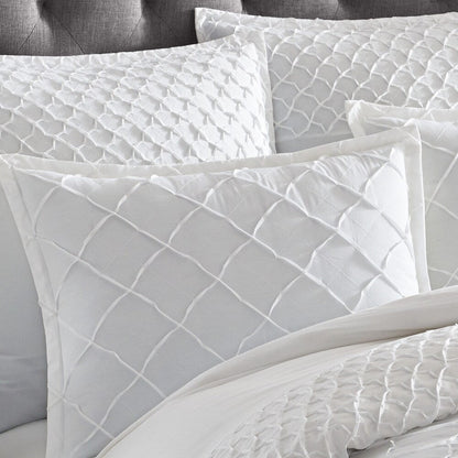 Set copripiumino in cotone con motivo Stone Cottage Mosaic