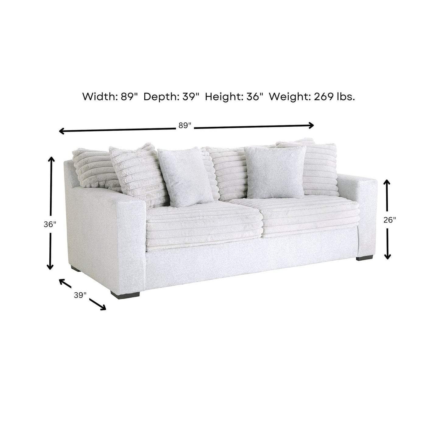 Divano letto in corda Woodhaven Furniture Studio