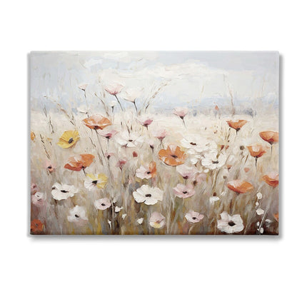 Stupell Charming Flower Meadow Canvas Wall Art Design di Ramona Murdock