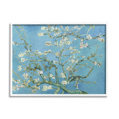 Stupell Mandorli in fiore Vincent van Gogh Classico dipinto di un albero in fiore, arte murale incorniciata, design di one1000paintings