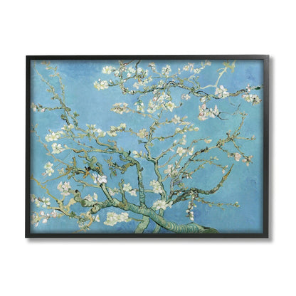 Stupell Mandorli in fiore Vincent van Gogh Classico dipinto di un albero in fiore, arte murale incorniciata, design di one1000paintings