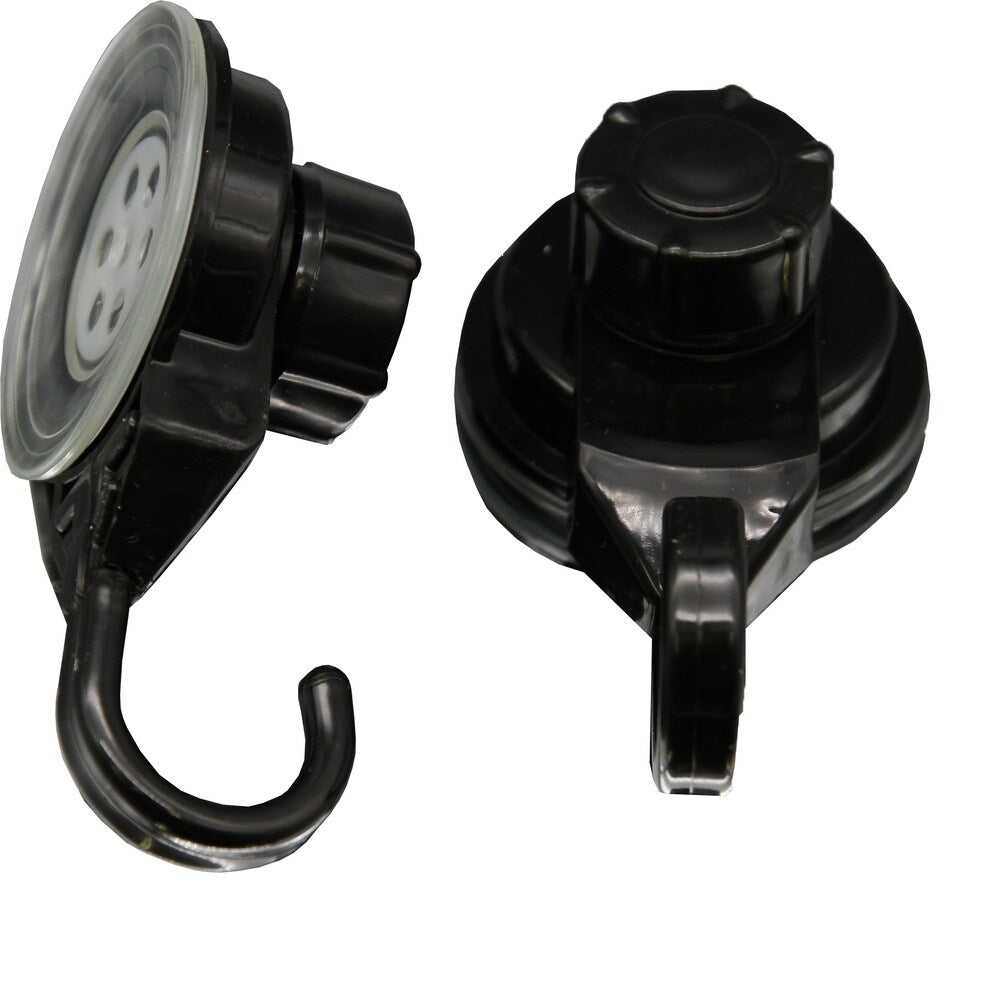 Ganci a ventosa per doccia e cucina, organizer per pareti in luffa, set da 2