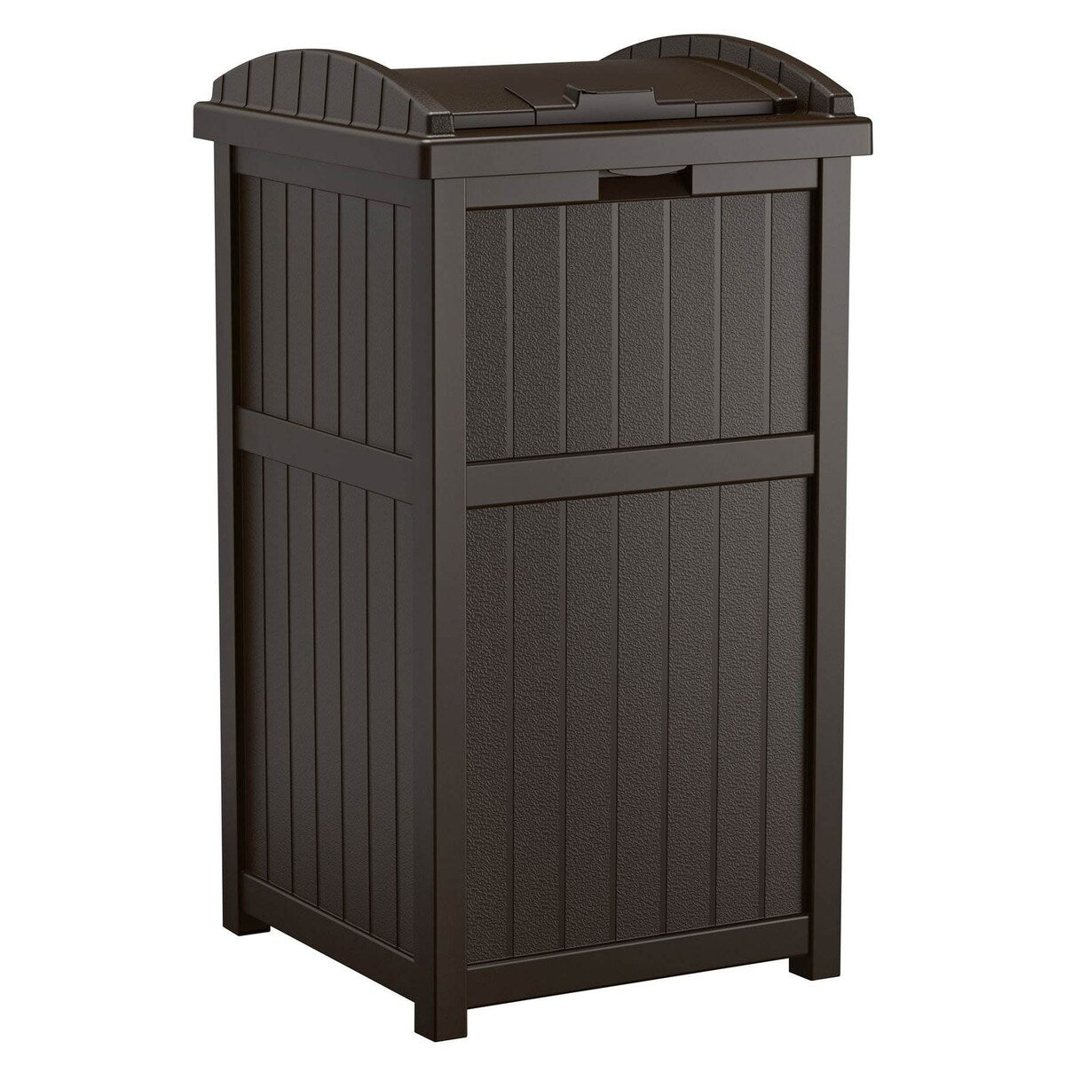 Suncast 30 Gallon Hideaway Trash, bidoni per rifiuti per esterni e cyberspazio