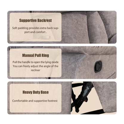 Poltrona reclinabile riscaldabile e massaggiante di dimensioni standard super confortevole