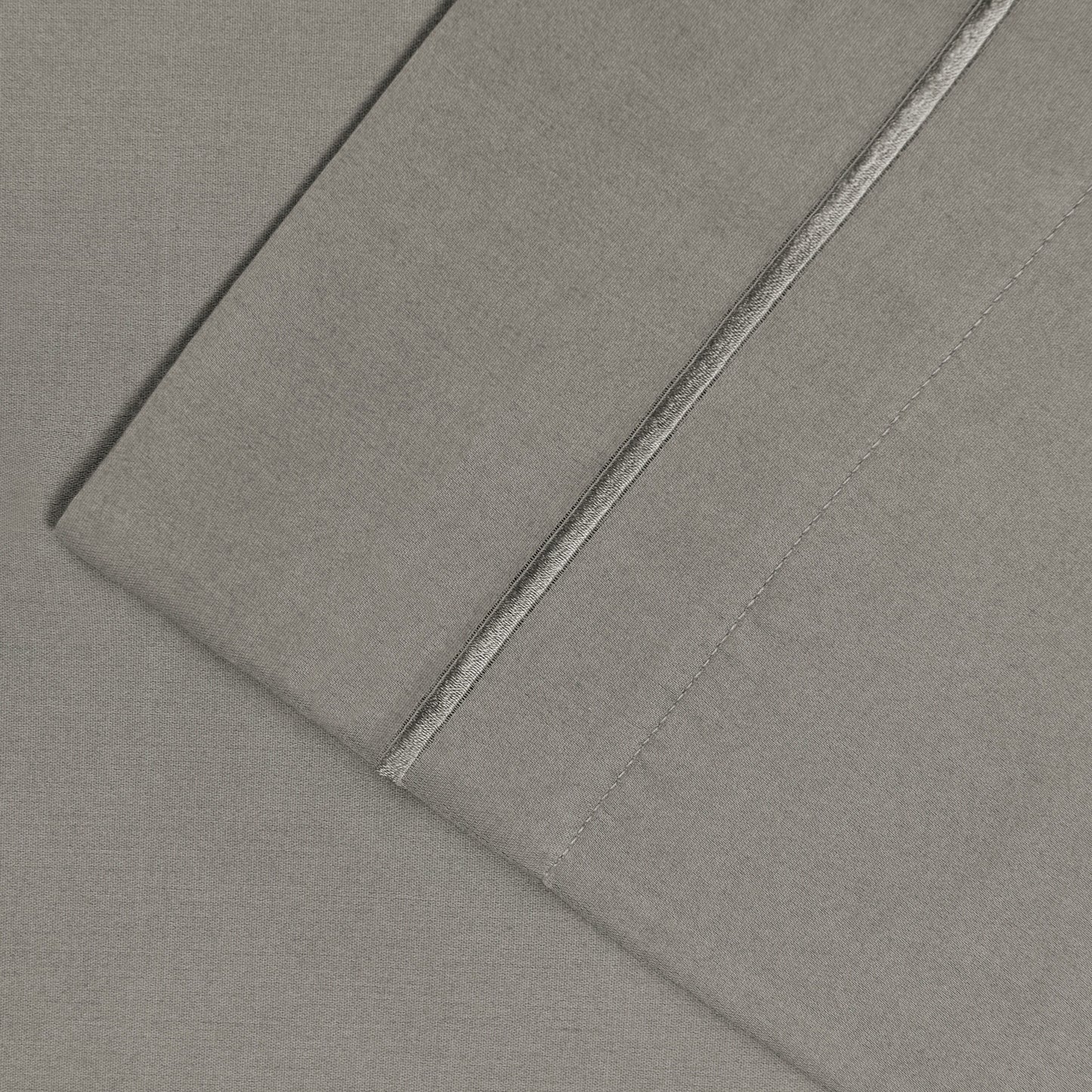 Federa in cotone tinta unita da 1500 fili di Superior - (set da 2)