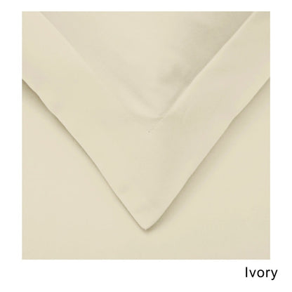 Set copripiumino in raso di cotone pettinato di qualità superiore a 400 fili