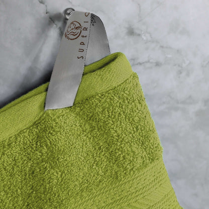 Set di asciugamani di qualità superiore in cotone pettinato a fibra lunga, 6 pezzi