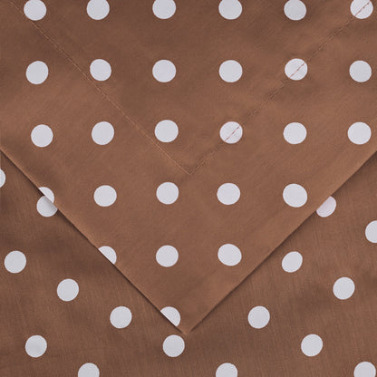 Set copripiumino in misto cotone a pois 600 fili Superior Thread Count