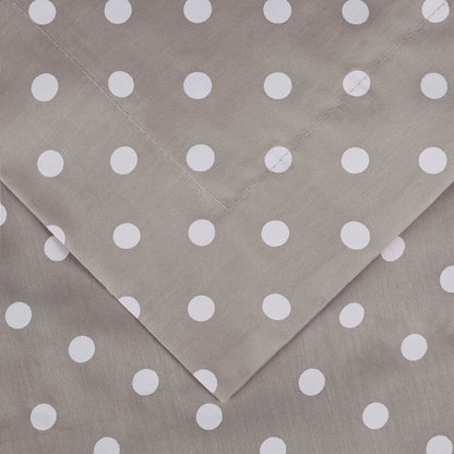 Set copripiumino in misto cotone a pois 600 fili Superior Thread Count