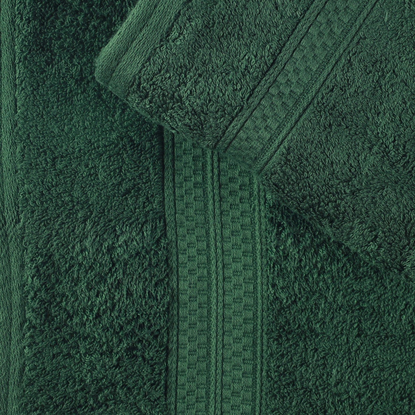 Set di asciugamani da bagno di qualità superiore, 8 pezzi, in rayon di bambù e cotone