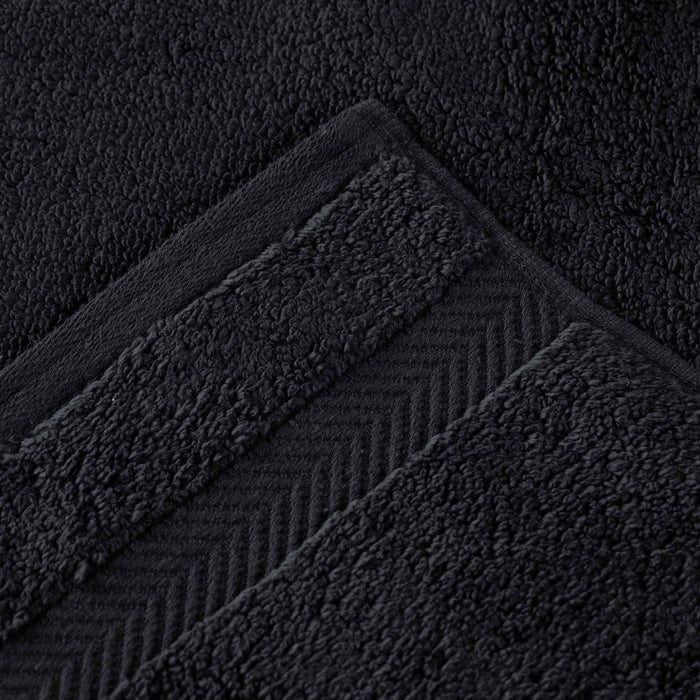 Asciugamano da bagno in cotone assorbente Zero Twist di qualità superiore (set da 2)