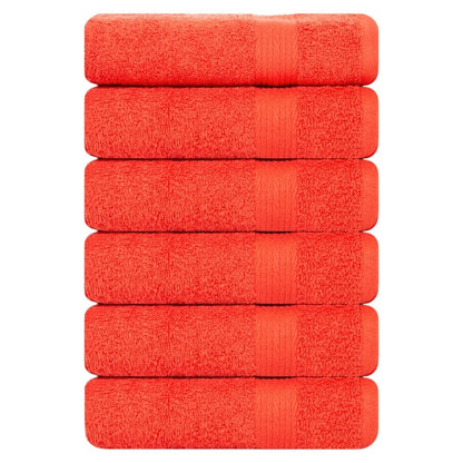 Asciugamani in cotone di qualità superiore da 600 g/m², 18x28 pollici di Ample Decor - 6 pezzi