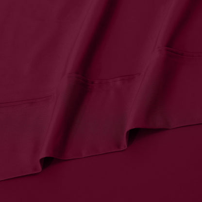 Set di lenzuola in cotone egiziano di qualità superiore, 1200 fili, ecologico e solido