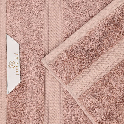 Set di asciugamani da 10 pezzi in cotone egiziano di qualità superiore, pesante e pesante