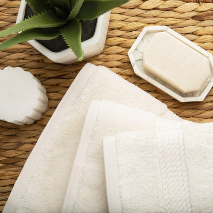 Set di asciugamani da 3 pezzi in cotone egiziano di qualità superiore, pesante e pesante