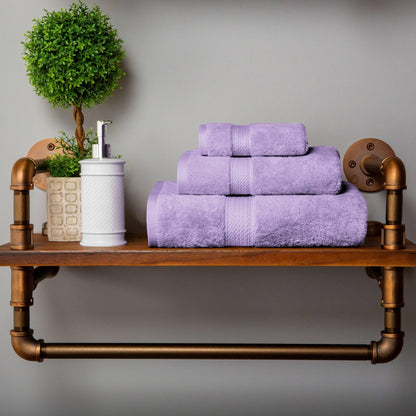 Set di asciugamani da 3 pezzi in cotone egiziano di qualità superiore, pesante e pesante