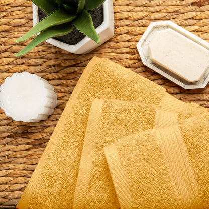 Set di asciugamani da 3 pezzi in cotone egiziano di qualità superiore, pesante e pesante