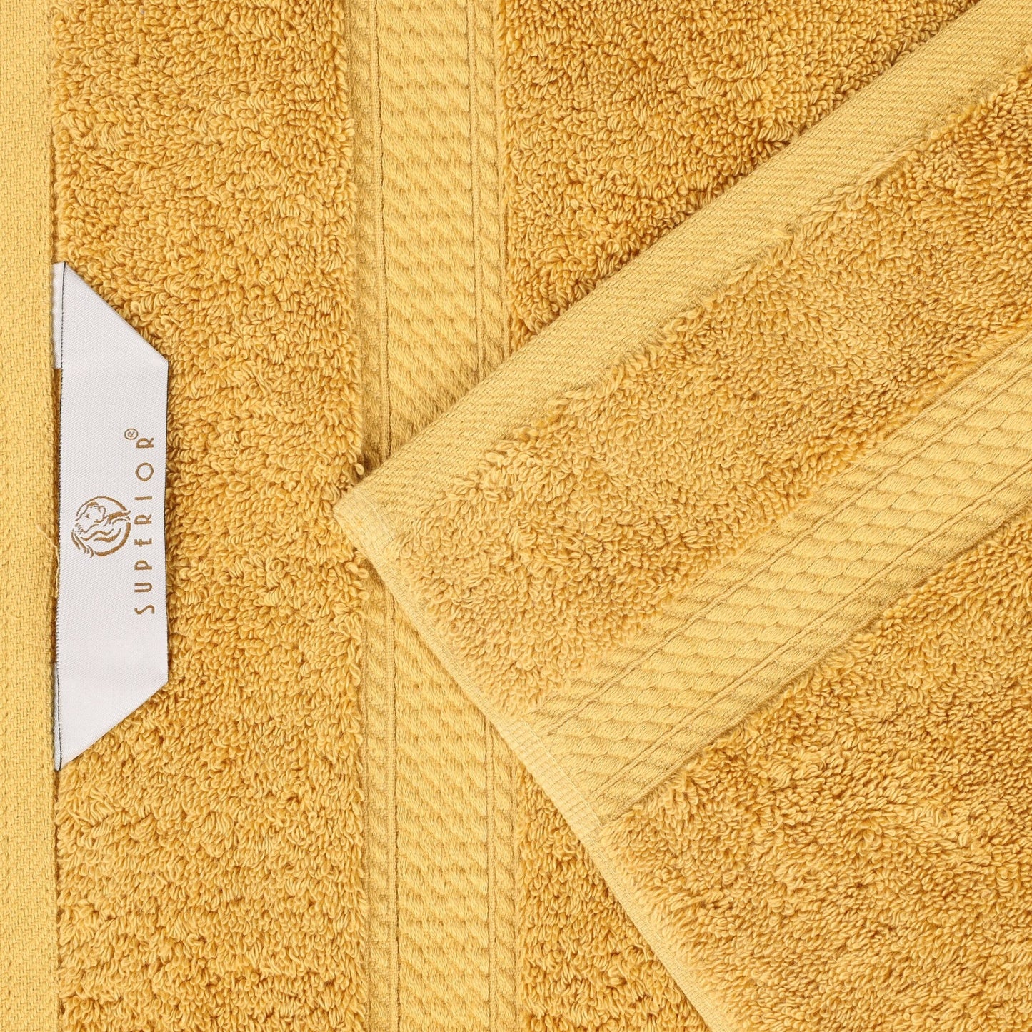 Set di 2 teli da bagno pesanti in cotone egiziano di qualità superiore