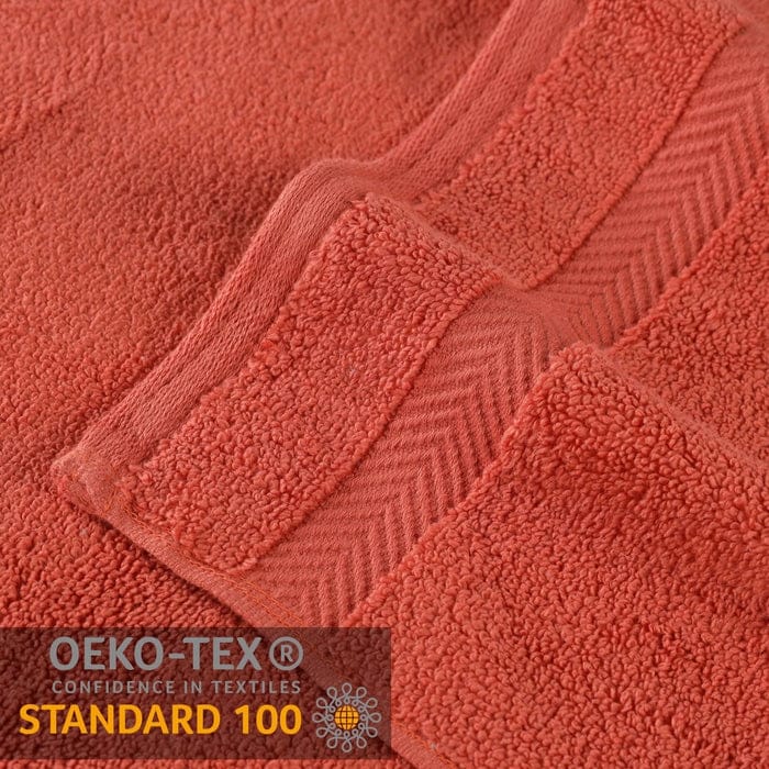 Set di 2 teli da bagno in cotone Zero Twist di qualità superiore e morbidissimo