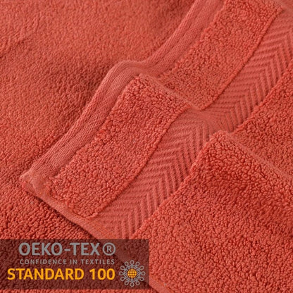 Set di 2 teli da bagno in cotone Zero Twist di qualità superiore e morbidissimo