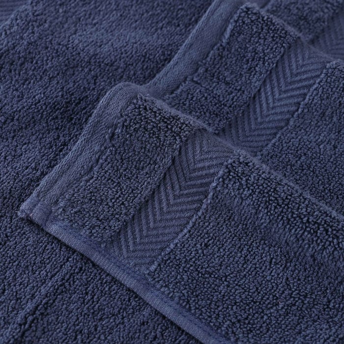 Set di 2 teli da bagno in cotone Zero Twist di qualità superiore e morbidissimo