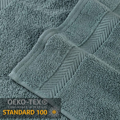 Set di asciugamani da 3 pezzi in cotone Zero Twist, morbidi e assorbenti di qualità superiore