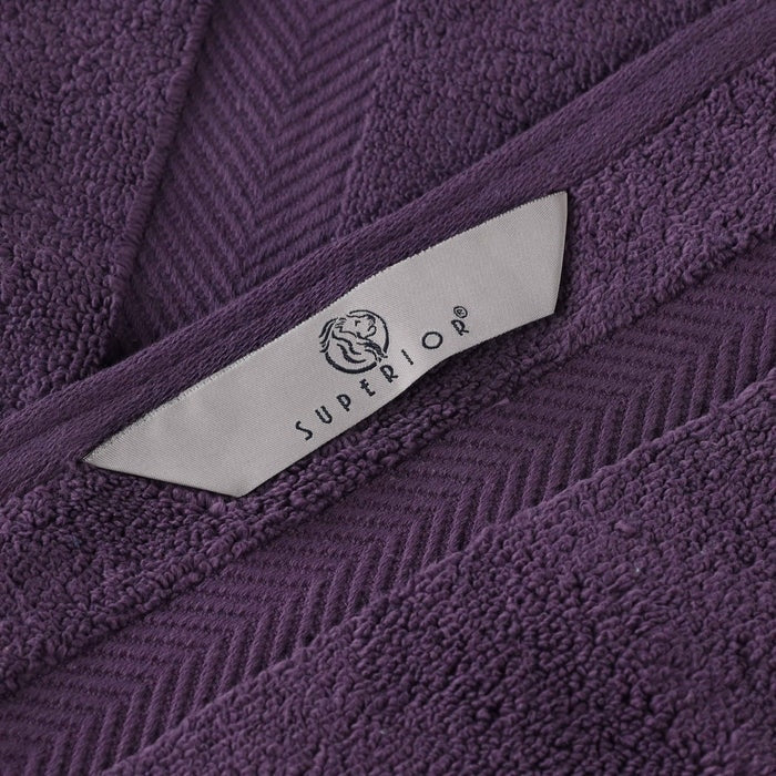 Set di asciugamani da 3 pezzi in cotone Zero Twist, morbidi e assorbenti di qualità superiore