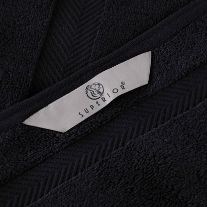 Set di asciugamani da 6 pezzi in cotone Zero Twist, morbidi e assorbenti di qualità superiore