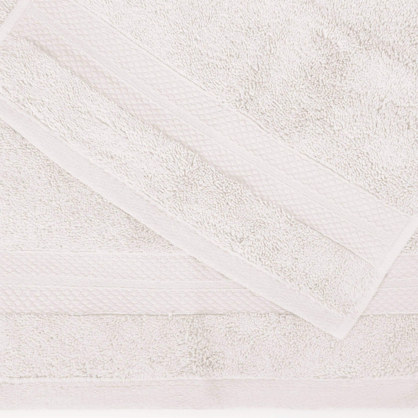 Set di 6 asciugamani in cotone turco di alta qualità, in morbida spugna e pesantezza