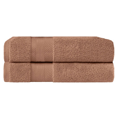 Set di 2 teli da bagno pesanti in cotone turco di qualità superiore