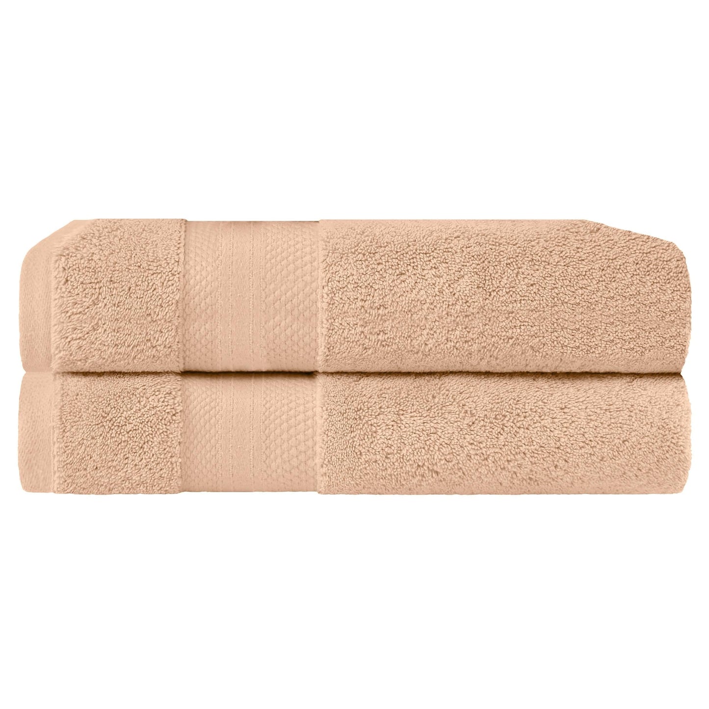 Set di 2 teli da bagno pesanti in cotone turco di qualità superiore