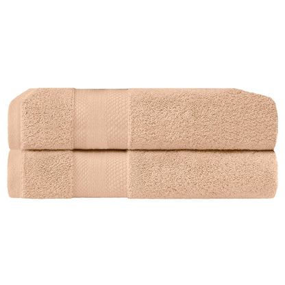 Set di 2 teli da bagno pesanti in cotone turco di qualità superiore