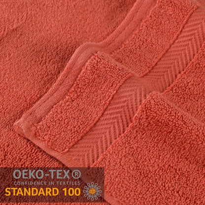 Set di 12 asciugamani assorbenti morbidi in cotone Superior Zero Twist