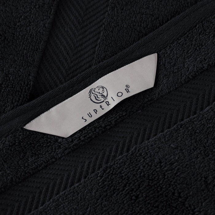 Set di 12 asciugamani assorbenti morbidi in cotone Superior Zero Twist