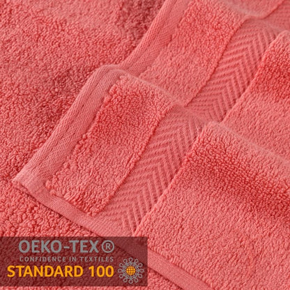 Set di 6 asciugamani assorbenti morbidi in cotone Superior Zero Twist