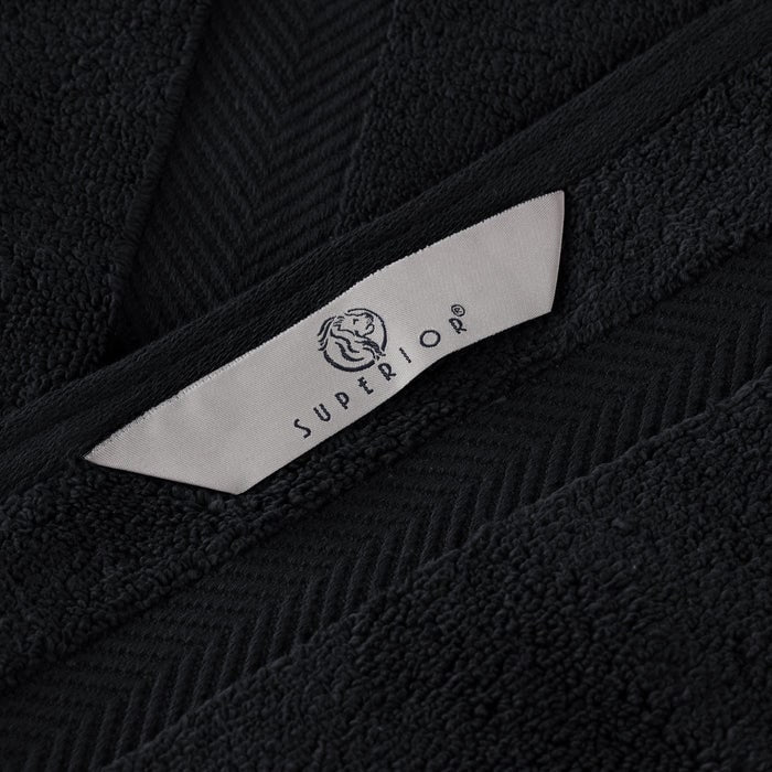 Set di 6 asciugamani assorbenti morbidi in cotone Superior Zero Twist