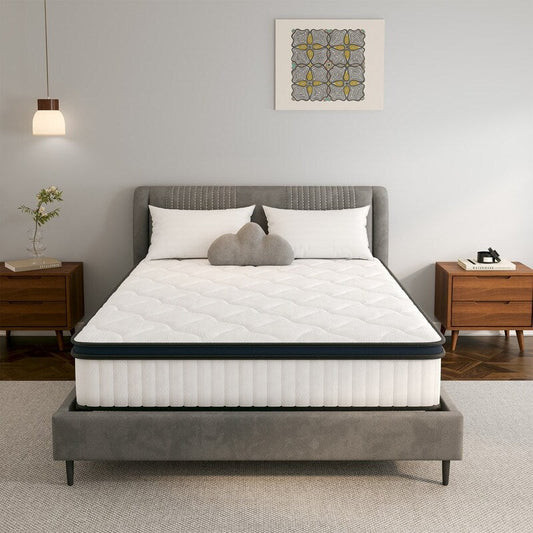 Materasso a molle insacchettate con memory foam – Certificato OEKO-TEX®, rivestimento traspirante