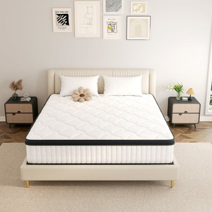 Materasso a molle insacchettate con memory foam – Certificato OEKO-TEX®, rivestimento traspirante